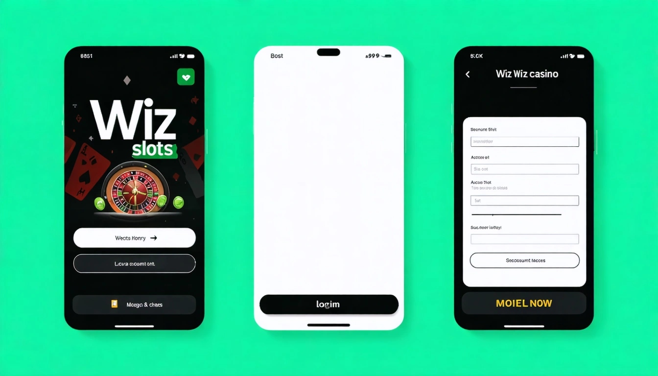 Wiz slots casino login guide for secure account access